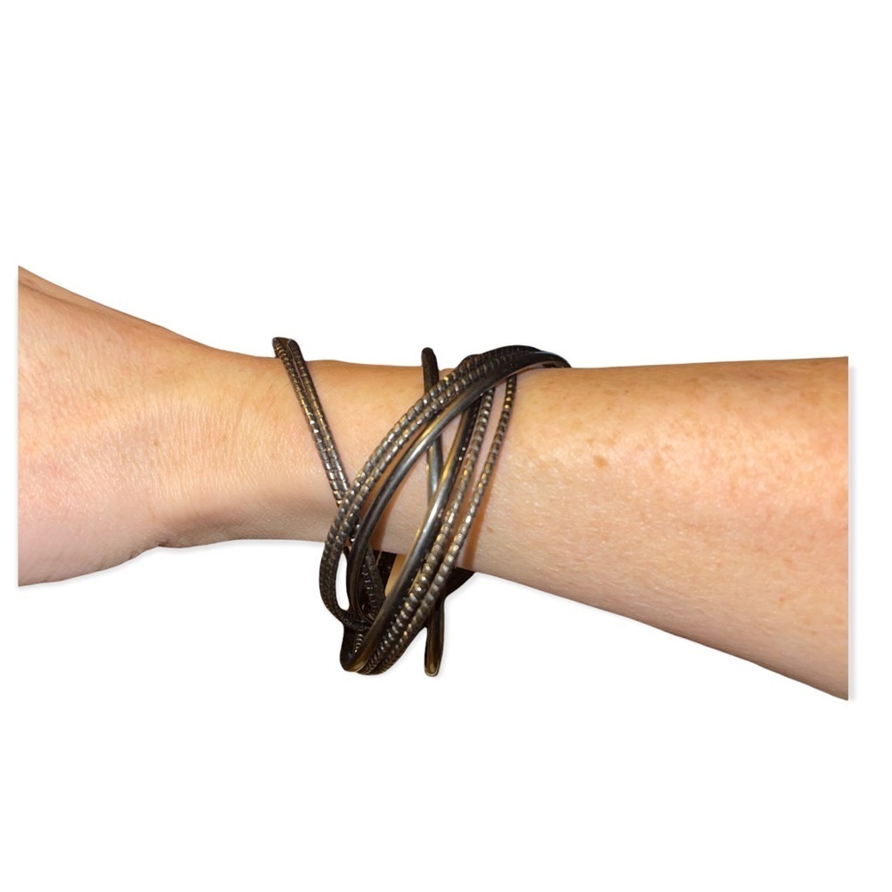 EXPRESS Bronze Bangle Bracelet 3”